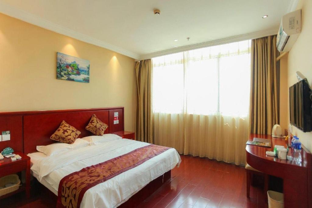 Greentree Inn Jiangsu Nantong Qidong Bus Station Express Hotel Hexingzhen Eksteriør billede
