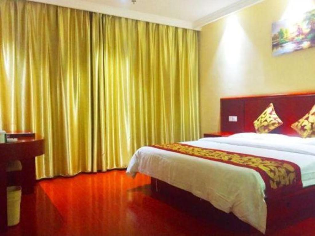 Greentree Inn Jiangsu Nantong Qidong Bus Station Express Hotel Hexingzhen Eksteriør billede
