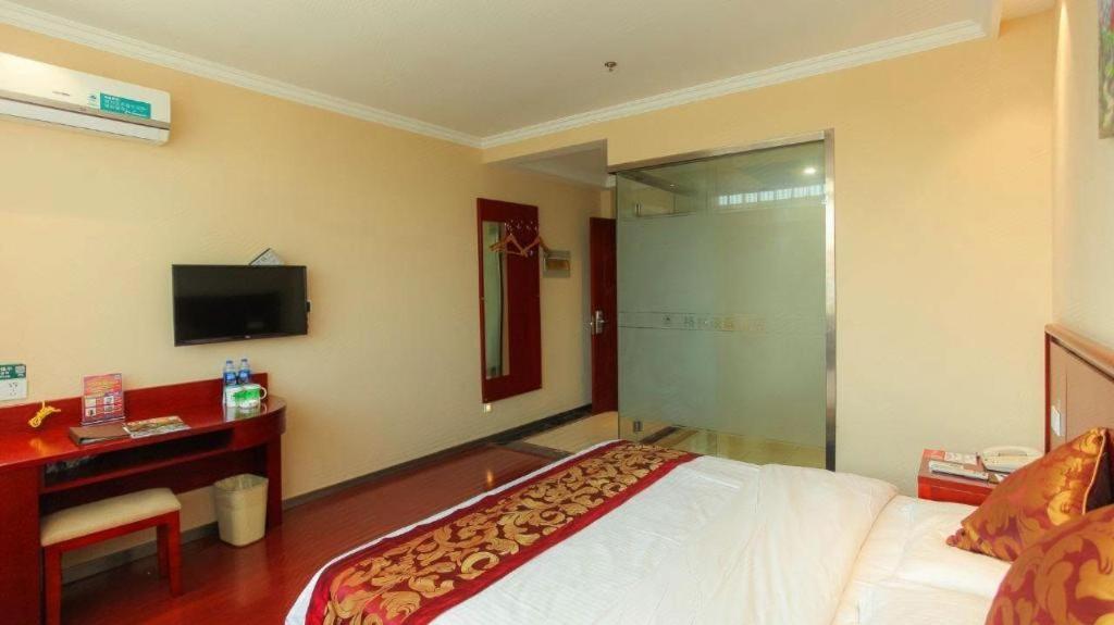 Greentree Inn Jiangsu Nantong Qidong Bus Station Express Hotel Hexingzhen Eksteriør billede