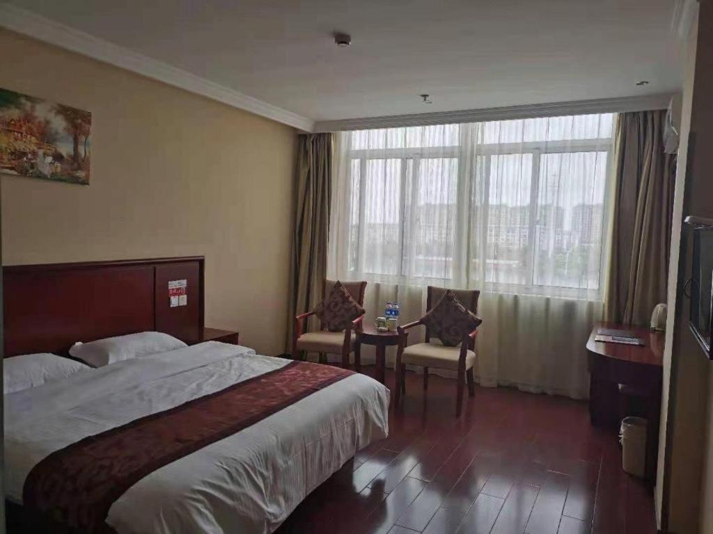 Greentree Inn Jiangsu Nantong Qidong Bus Station Express Hotel Hexingzhen Eksteriør billede