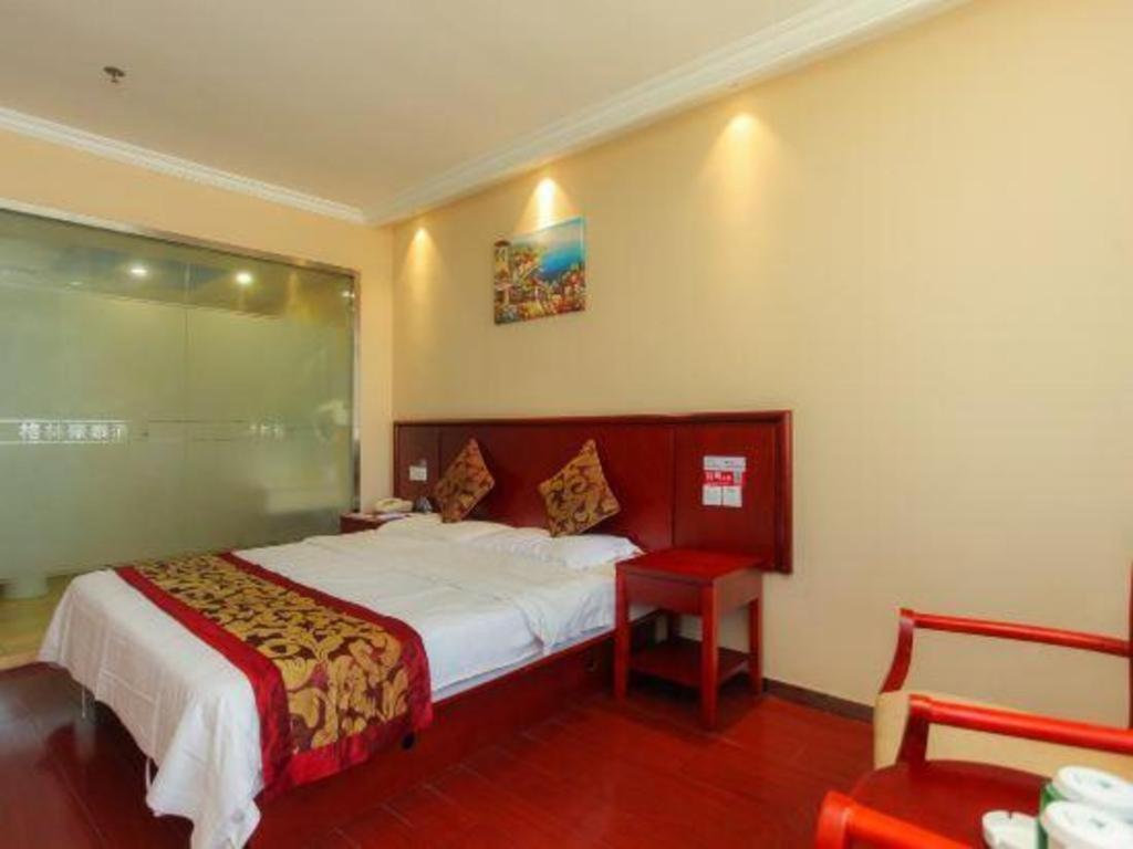 Greentree Inn Jiangsu Nantong Qidong Bus Station Express Hotel Hexingzhen Eksteriør billede