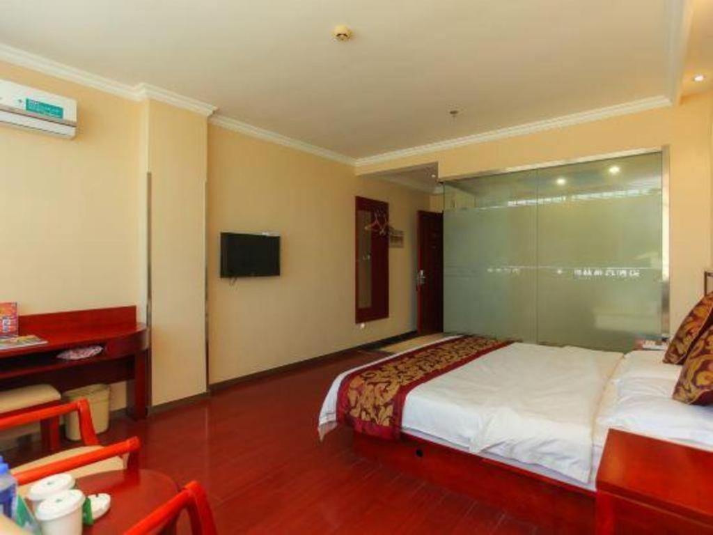 Greentree Inn Jiangsu Nantong Qidong Bus Station Express Hotel Hexingzhen Eksteriør billede