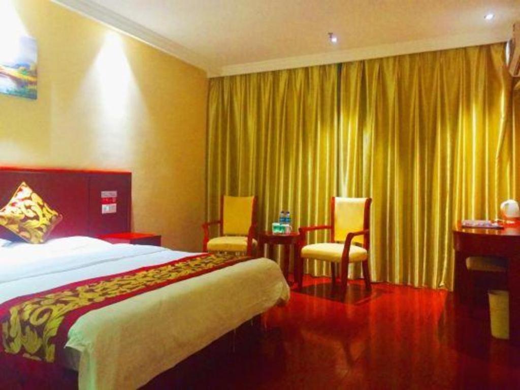 Greentree Inn Jiangsu Nantong Qidong Bus Station Express Hotel Hexingzhen Eksteriør billede