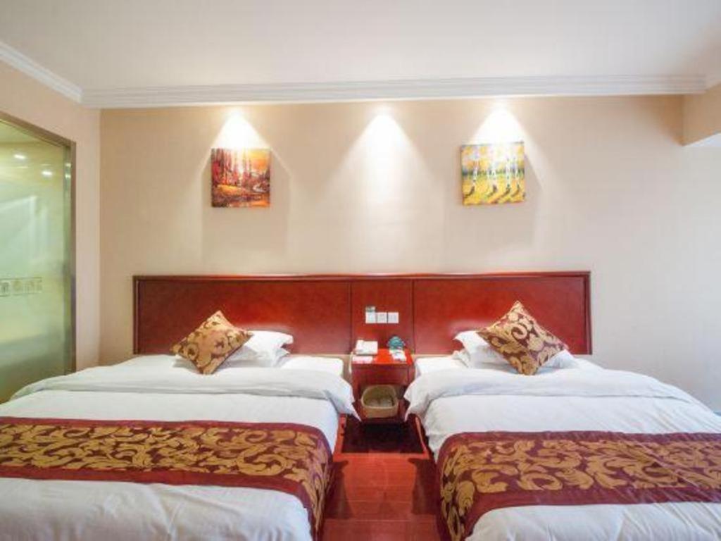 Greentree Inn Jiangsu Nantong Qidong Bus Station Express Hotel Hexingzhen Eksteriør billede