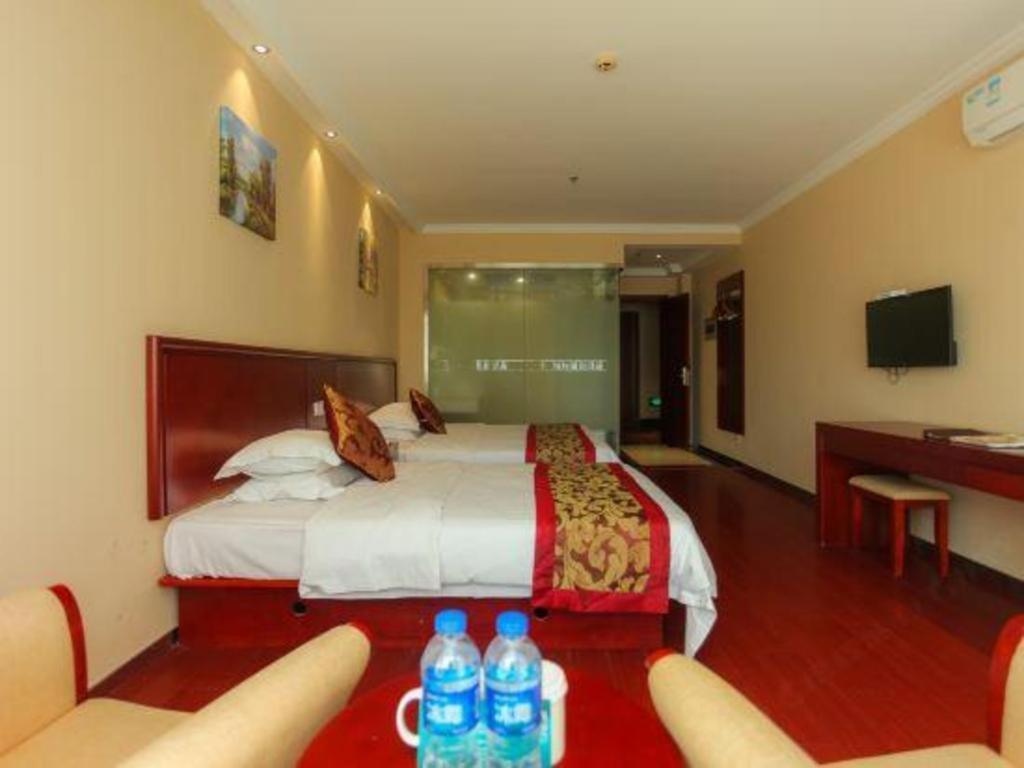 Greentree Inn Jiangsu Nantong Qidong Bus Station Express Hotel Hexingzhen Eksteriør billede