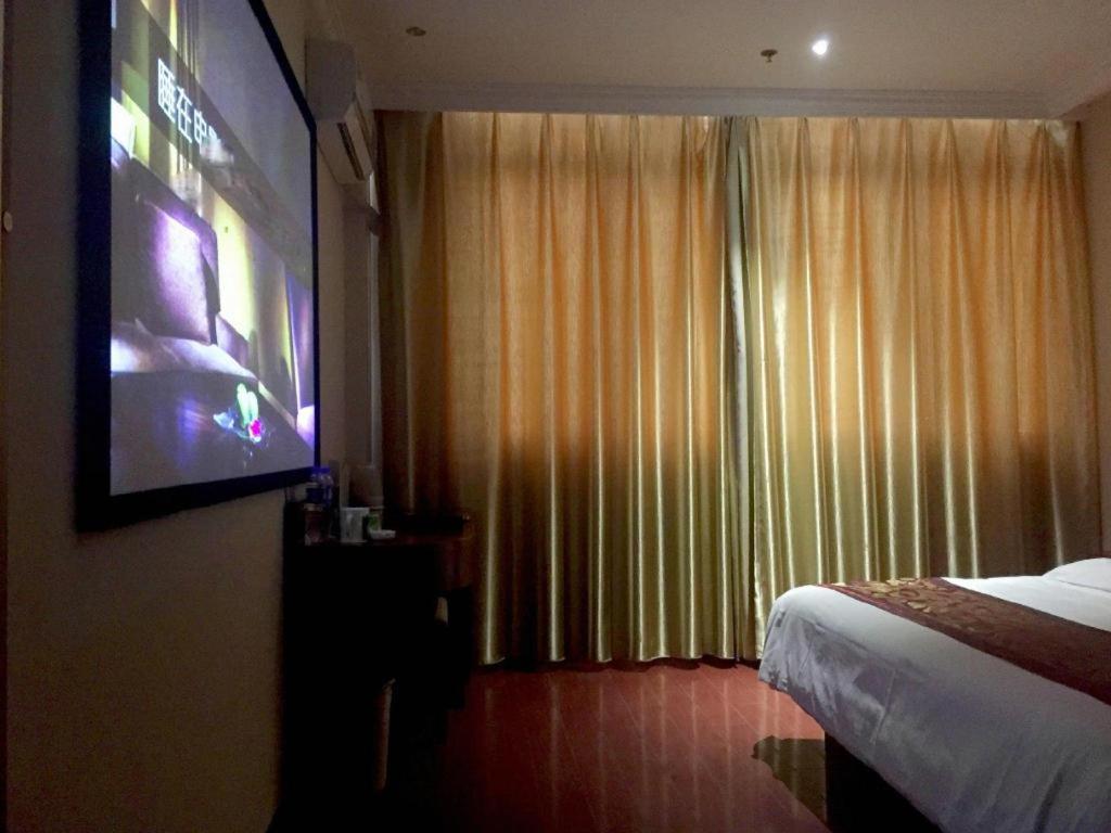 Greentree Inn Jiangsu Nantong Qidong Bus Station Express Hotel Hexingzhen Eksteriør billede