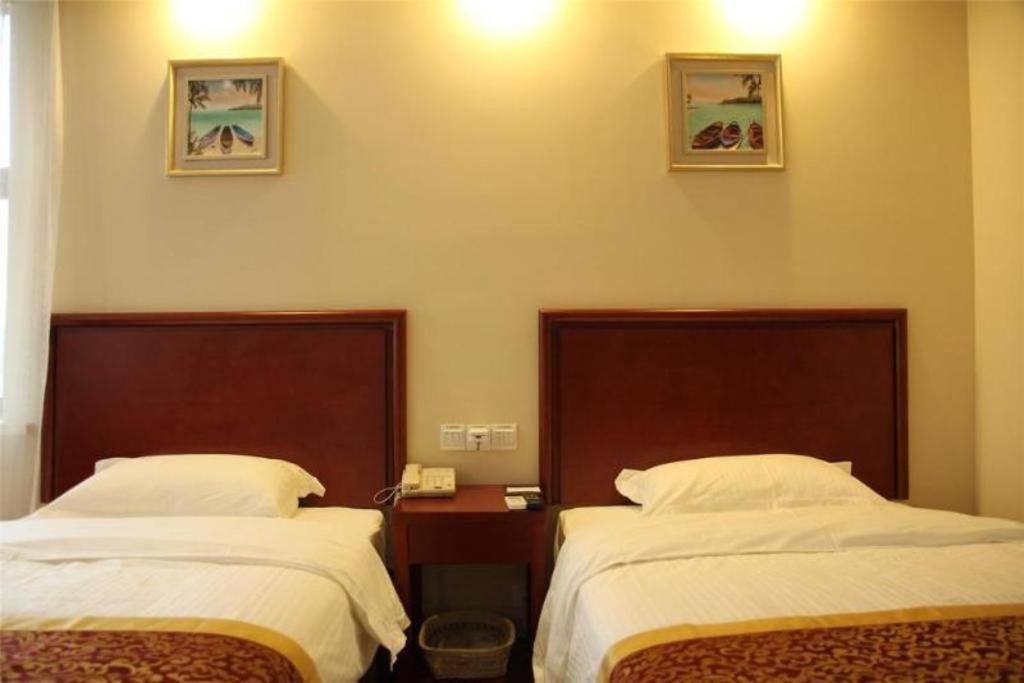 Greentree Inn Jiangsu Nantong Qidong Bus Station Express Hotel Hexingzhen Eksteriør billede