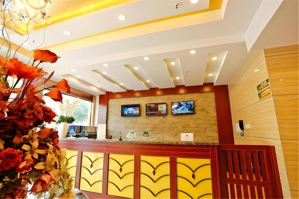 Greentree Inn Jiangsu Nantong Qidong Bus Station Express Hotel Hexingzhen Eksteriør billede