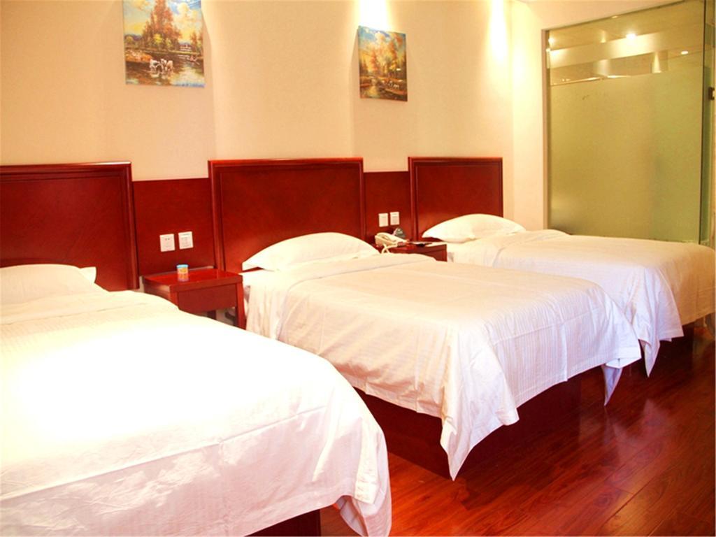 Greentree Inn Jiangsu Nantong Qidong Bus Station Express Hotel Hexingzhen Eksteriør billede